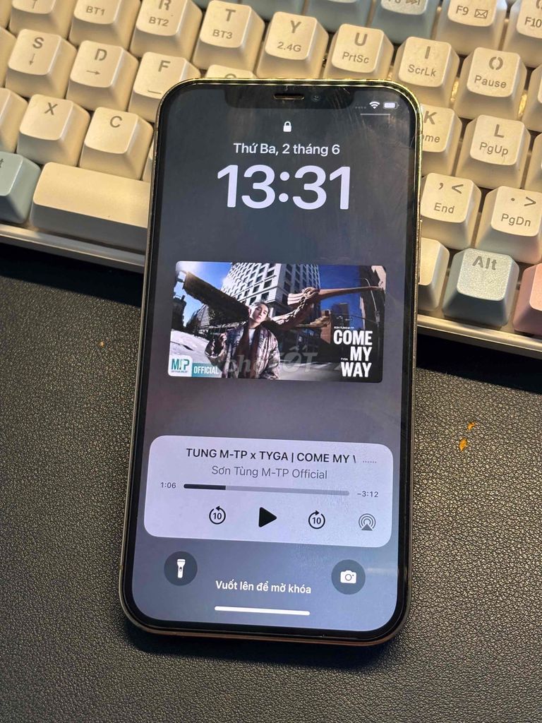iPhone 12 Pro 128 GB màu VÀNG HỒNG. Mua bán Điện thoại tại Quận Bình Thạnh Tp Hồ Chí Minh được đăng bởi Lê Trung Đức Tài hình 1