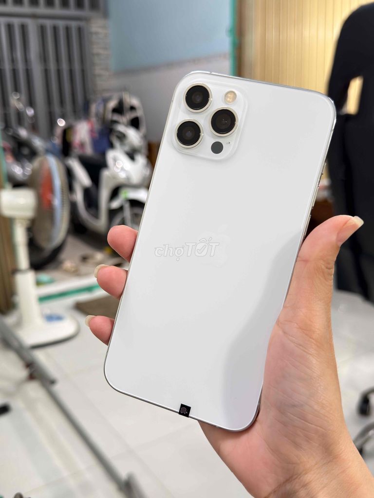 Apple iPhone 12 Pro Max 128GB Trắng Đã qua sử dụng. Mua bán Điện thoại tại Thành phố Biên Hòa Đồng Nai được đăng bởi Huỳnh  hình 1