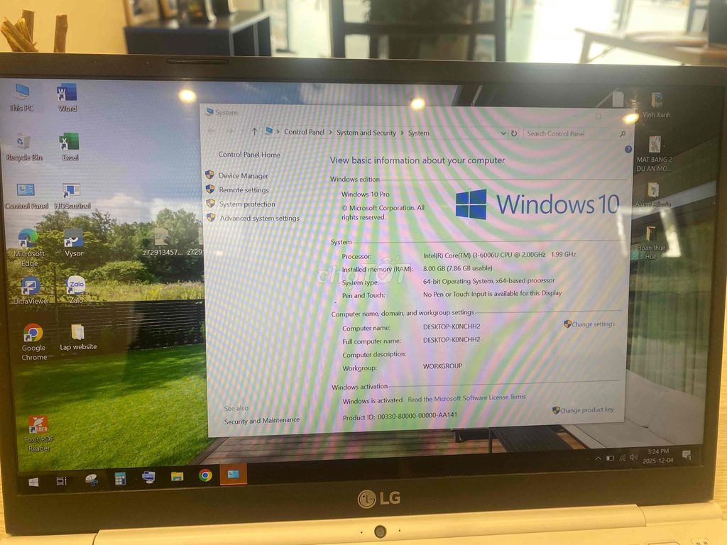 LG Gram 14inch 14Z970 i3 6006U 8GB/256GB kèm sạc. Mua bán Laptop tại Huyện Gia Lâm Hà Nội được đăng bởi Toản hình 1