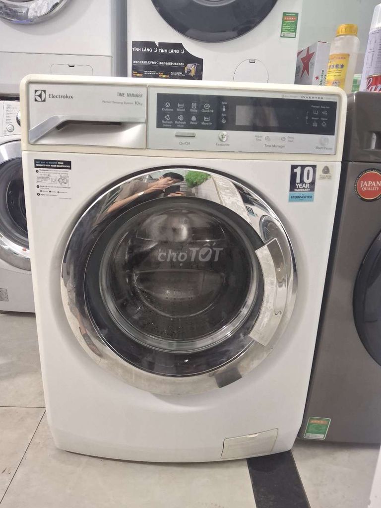 Máy giặt 10kg electrolux inverter. Mua bán Máy giặt tại Quận 7 Tp Hồ Chí Minh được đăng bởi  Thành điện lạnh hình 1