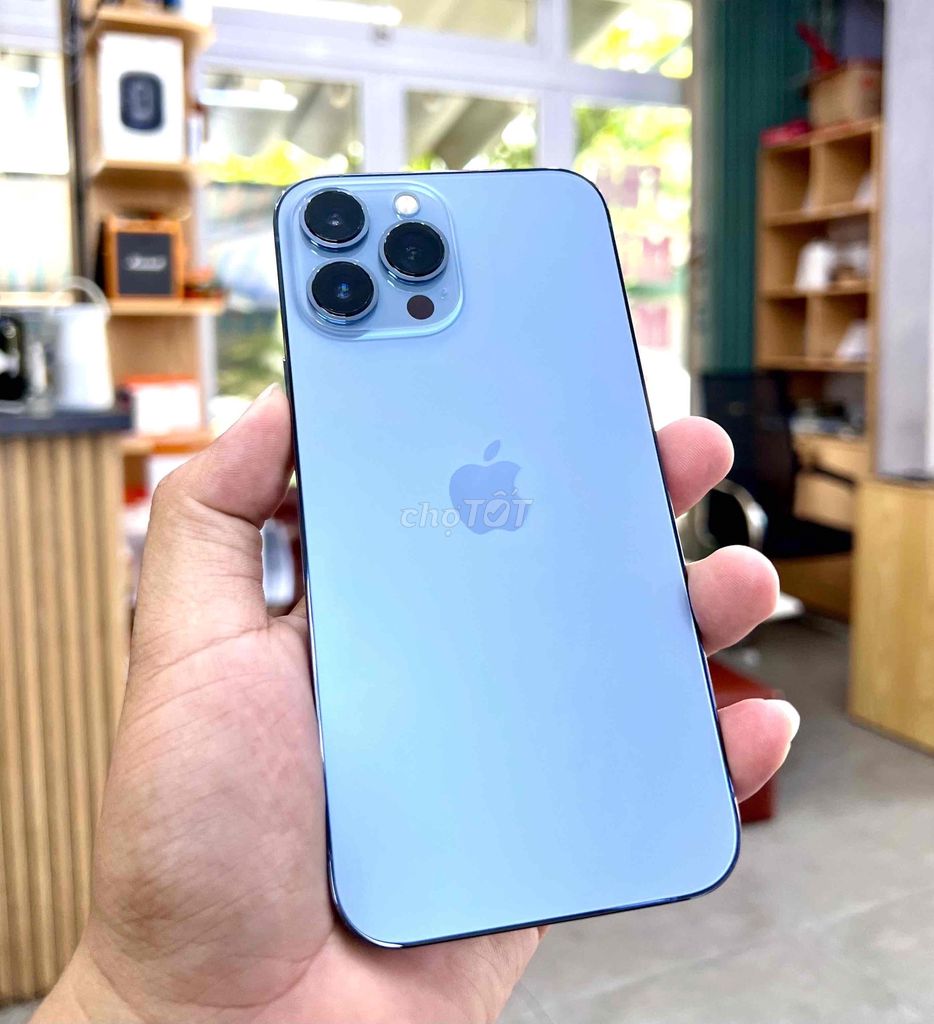 Apple iPhone 13 Pro Max 128GB Xanh. Mua bán Điện thoại tại Quận Thanh Khê Đà Nẵng được đăng bởi GẠO STORE ĐIỆN THOẠI TRẢ GÓP GIÁ RẺ ĐÀ NẴNG hình 1
