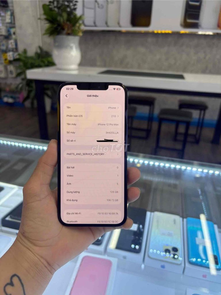 Apple iPhone 12 Pro Max 128GB Xanh. Mua bán Điện thoại tại Thành phố Thủ Dầu Một Bình Dương được đăng bởi Ngọc yến mobile hình 1
