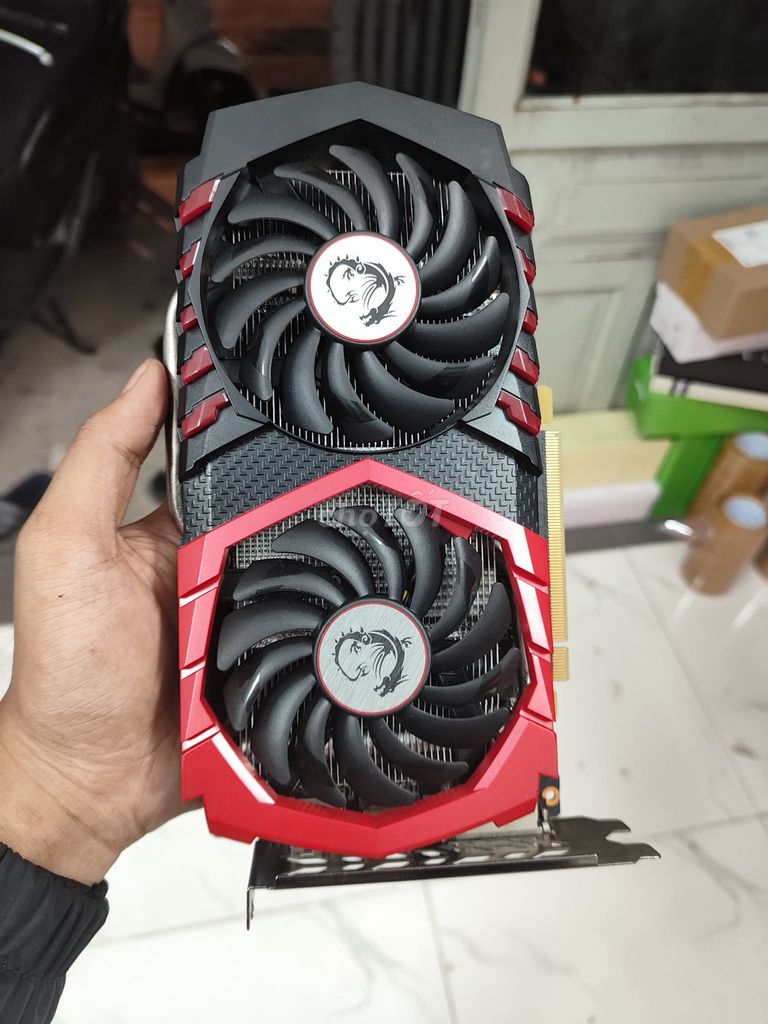 Card đồ họa MSI GTX 1050Ti GAMING X . Mua bán Linh kiện (RAM, Card...) tại Quận Tân Bình Tp Hồ Chí Minh được đăng bởi TunZ hình 1