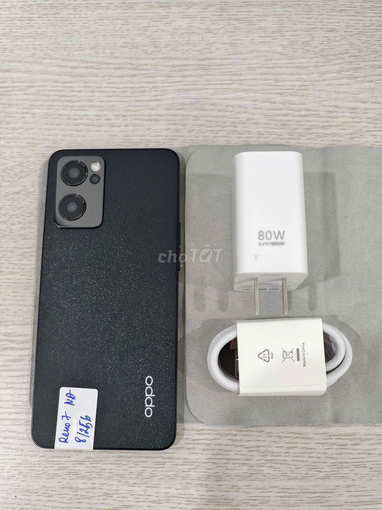 Oppo Reno 7 5G Đen 8/256 sạc 80w vooc có ship COD. Mua bán Điện thoại tại Quận Ba Đình Hà Nội được đăng bởi Android Top hình 1