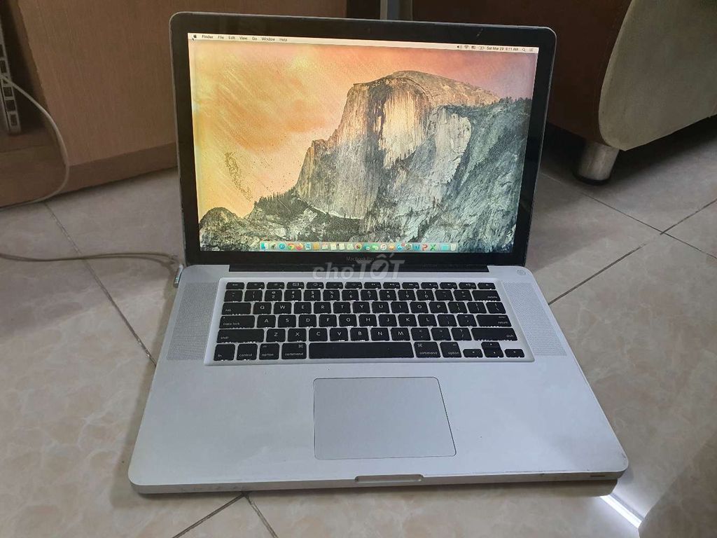 Macbook pro 2009 A1286 15 inch 2.66g 4g 250g. Mua bán Laptop tại Quận Gò Vấp Tp Hồ Chí Minh được đăng bởi Nguyen Duc Tuan hình 1