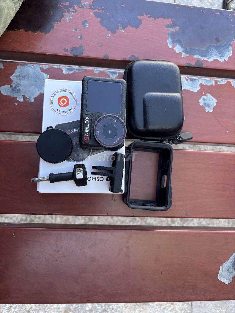 Máy quay hành động DJI Osmo Action 5 Pro Đen. Mua bán Máy ảnh, Máy quay tại Thành phố Long Xuyên An Giang được đăng bởi Kelvin hình 1
