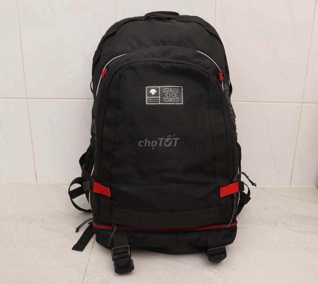 Balo Descente 3x3 Unisex Vải Đen. Mua bán Túi xách tại Quận 6 Tp Hồ Chí Minh được đăng bởi Hnqa hình 1
