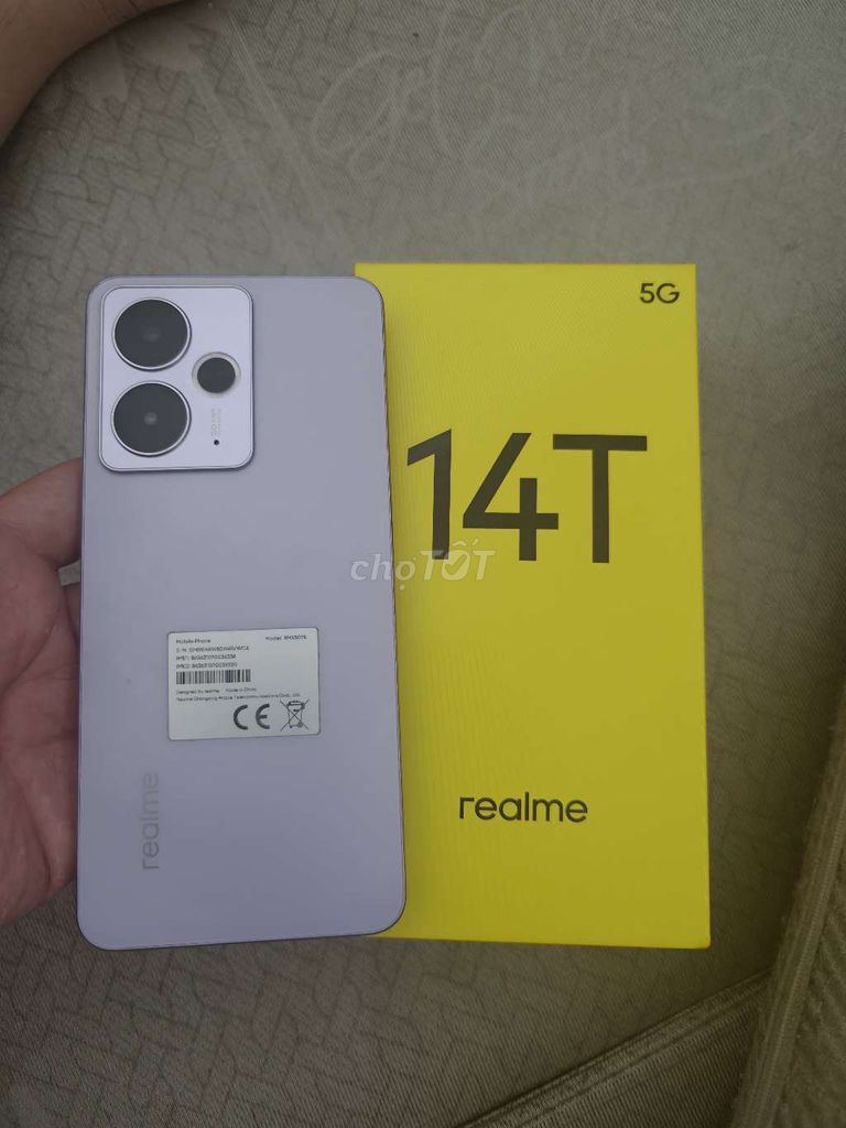 Realme 14T 5G 8GB/256GB Xám. Mua bán Điện thoại tại Quận Hải An Hải Phòng được đăng bởi Lê Quang Minh hình 1