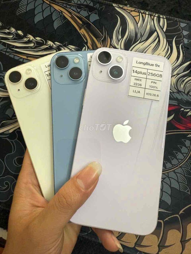 iPhone 14 Plus 128GB Bản Quốc Tế. Mua bán Điện thoại tại Quận Cầu Giấy Hà Nội được đăng bởi Long blue 9x hình 1
