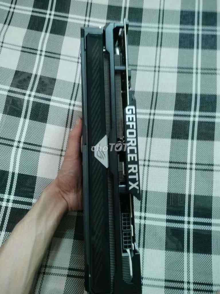 Thong Thả bán  ROG Strix RTX 3060ti OC Likenew. Mua bán Linh kiện (RAM, Card...) tại Huyện Nghĩa Hưng Nam Định được đăng bởi Hiếu Anh hình 1
