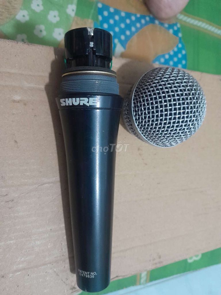 Micro shure pg-58 .