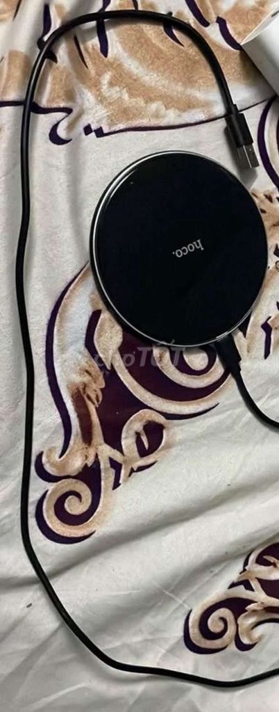 Sạc không dây Hoco Đen USB. Mua bán Phụ kiện (Màn hình, Chuột...) tại Quận Long Biên Hà Nội được đăng bởi Tạ Hoàng Thái hình 1