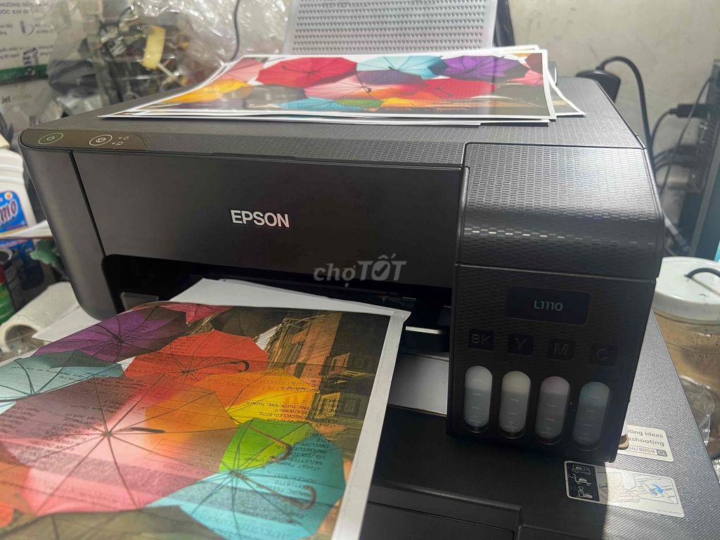 Máy in màu Epson L1110. Mua bán Đồ dùng văn phòng tại Quận 8 Tp Hồ Chí Minh được đăng bởi Huu Phuoc DuongMay in Sinh viên hình 1
