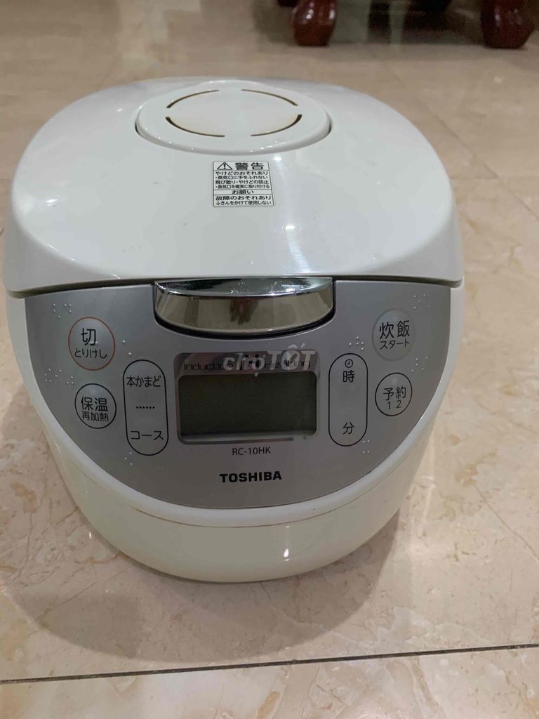Nồi cơm điện Toshiba RC-10HK 1.0L. Mua bán Bếp, lò, đồ điện nhà bếp tại Thành phố Nam Định Nam Định được đăng bởi Du Pham hình 1