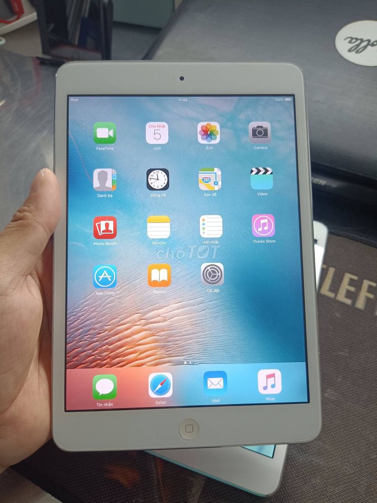 Apple iPad Mini 1 16GB Trắng Đã sử dụng. Mua bán Máy tính bảng tại Quận 5 Tp Hồ Chí Minh được đăng bởi Hội Đồ Điện Tử hình 1