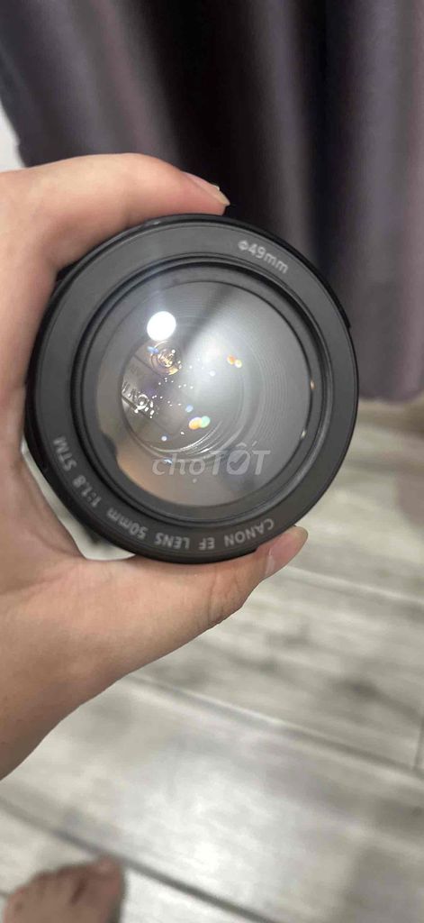 Ống kính Canon EF 50mm f/1.8 STM Đen. Mua bán Máy ảnh, Máy quay tại Thành phố Biên Hòa Đồng Nai được đăng bởi Minh Đạt Cherry hình 1
