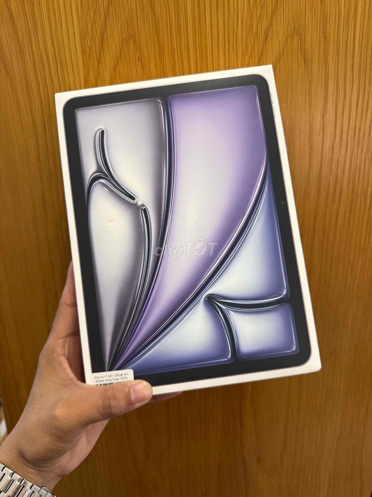 Apple iPad Air 7 M3 128GB Space Grey Mới. Mua bán Máy tính bảng tại Quận Ninh Kiều Cần Thơ được đăng bởi Minh Phát hình 1