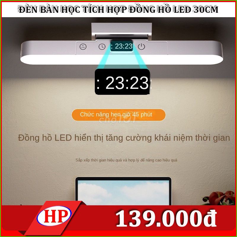 Đèn bàn học tích hợp đồng hồ LED. Mua bán Đèn tại Quận Ninh Kiều Cần Thơ được đăng bởi GIA DỤNG VÀ ĐIỆN TỬ HIỆP PHÁT CẦN THƠ hình 1