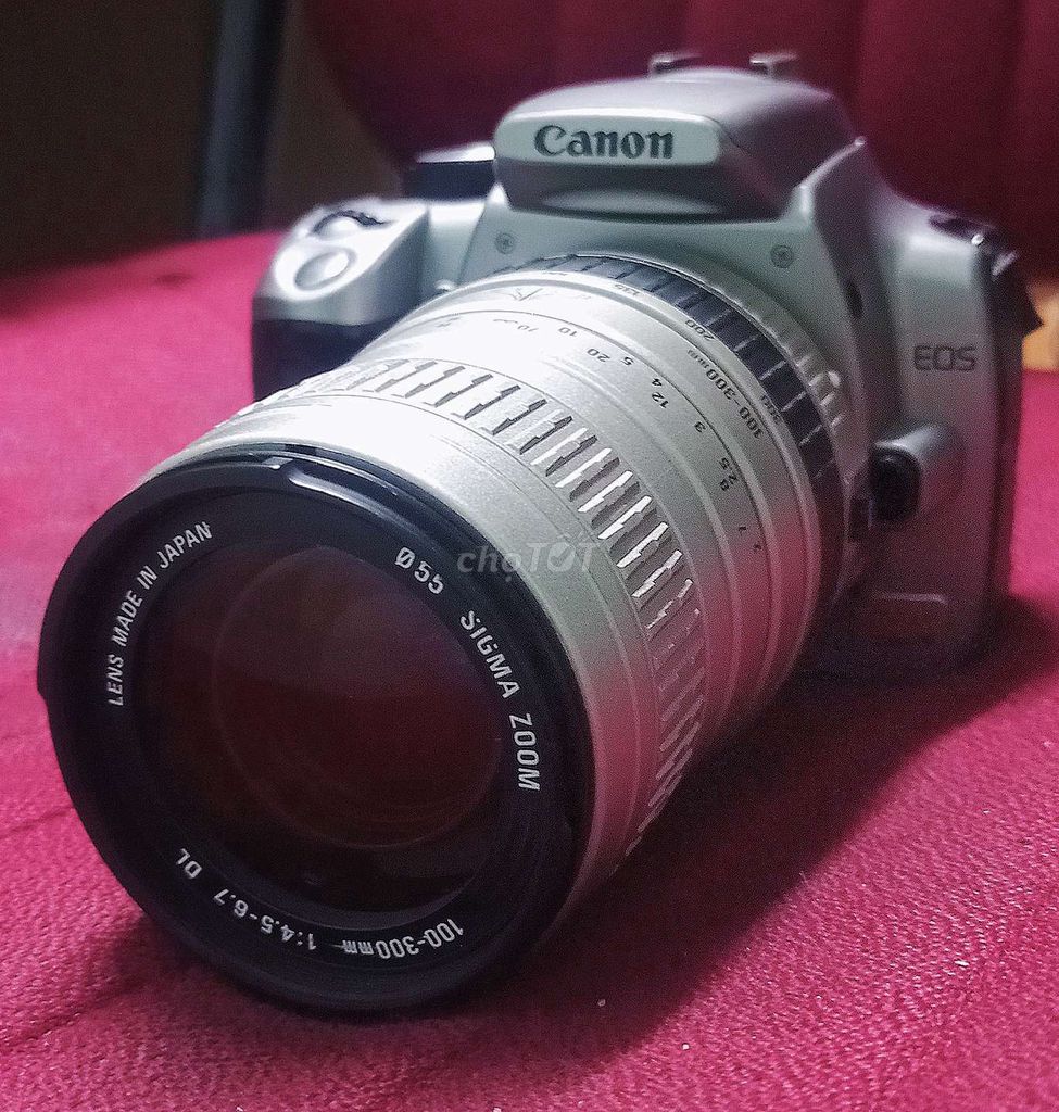 Máy ảnh Canon 350D Bạc Sigma Zoom. Mua bán Máy ảnh, Máy quay tại Thành phố Vũng Tàu Bà Rịa - Vũng Tàu được đăng bởi Thư Trần Lê Anh hình 1