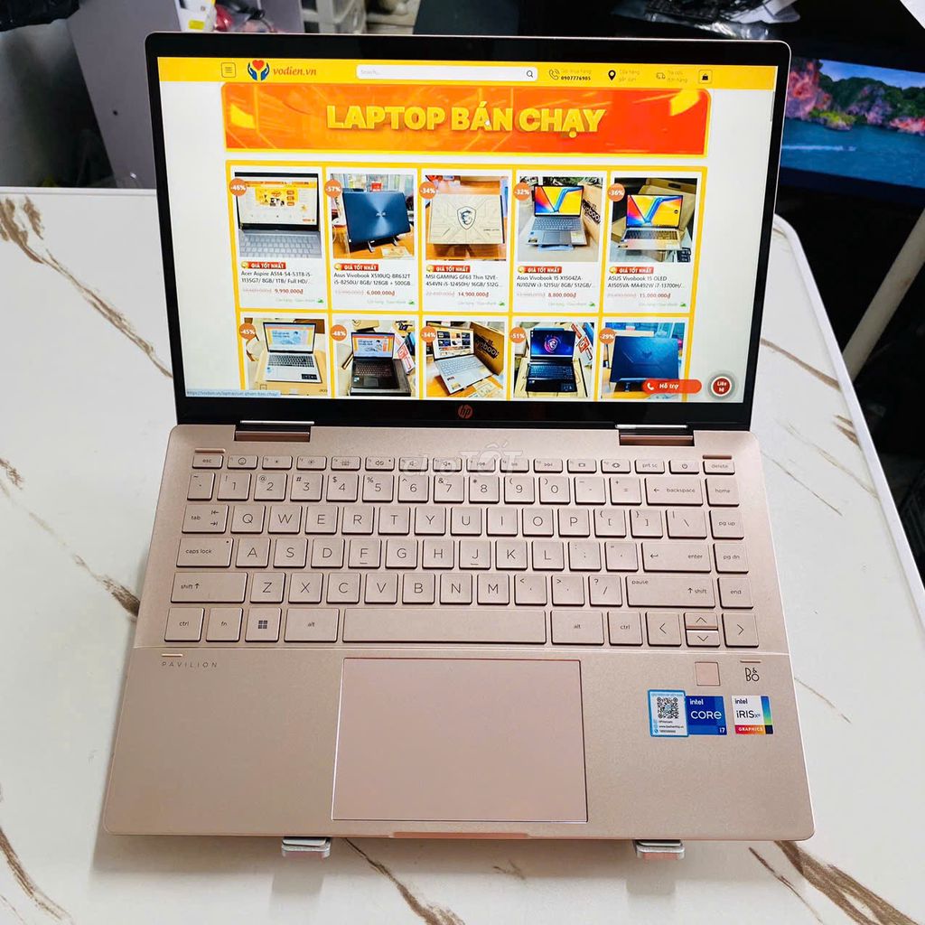 HP Pavilion X360 14 ek0132TU i7-1255U-16GB-512GB. Mua bán Laptop tại Quận Ninh Kiều Cần Thơ được đăng bởi Võ Diện hình 1