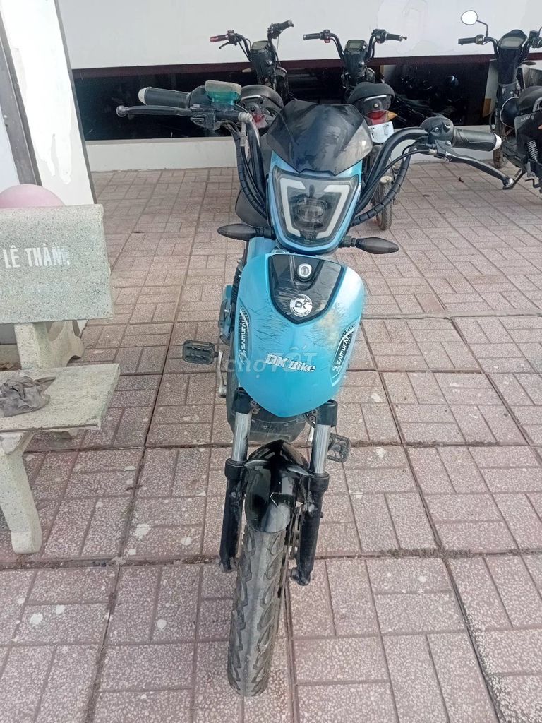 Xe đạp điện DK Bike Samurai Xanh ngọc. Mua bán Xe điện tại Quận Bình Tân Tp Hồ Chí Minh được đăng bởi QUANG SỸ PHẠM hình 9