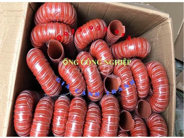 Ống dẫn khí nóng Silicone  D115, cây 4m. Mua bán Đồ chuyên dụng, Giống nuôi trồng tại Quận Hoàng Mai Hà Nội được đăng bởi Ống chịu nhiệt hình 1