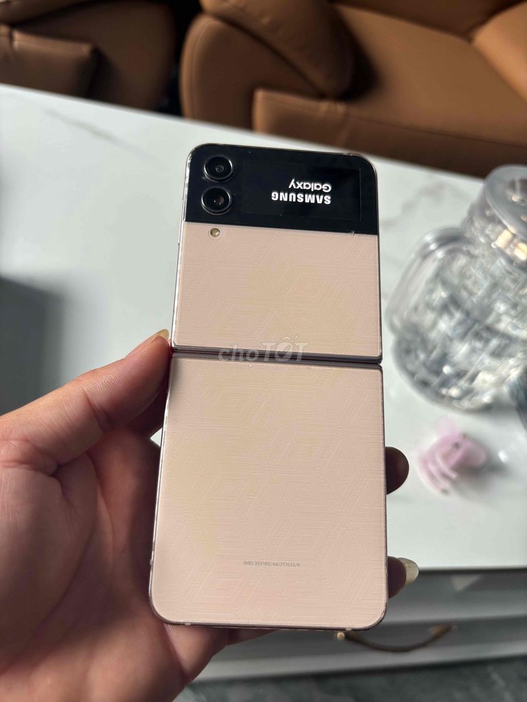 Galaxy Z Flip4 128GB Hồng Việt Nam zin đẹp. Mua bán Điện thoại tại Thành phố Biên Hòa Đồng Nai được đăng bởi Diep hình 1