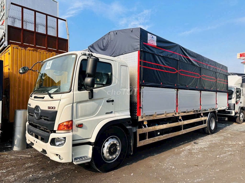 Hino 500 FG Thùng Mui Bạt Bửng Nhôm. Mua bán Xe tải, xe ben tại Thành phố Thuận An Bình Dương được đăng bởi Hino 3s Bình Dương hình 2