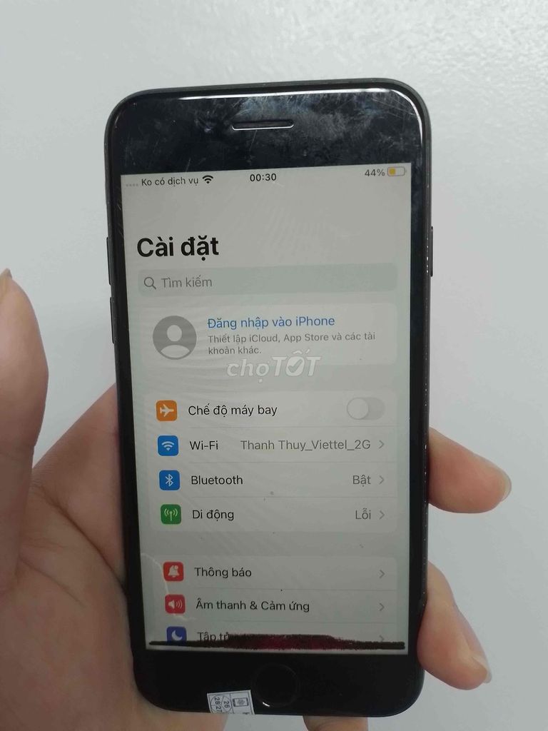 Apple iPhone 7G 128GB Đen Đã sử dụng. Mua bán Điện thoại tại Thị xã Bình Minh Vĩnh Long được đăng bởi Phạm Quốc Vũ hình 1