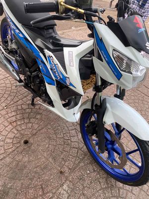 Suzuki Satria F150 Trắng xanh