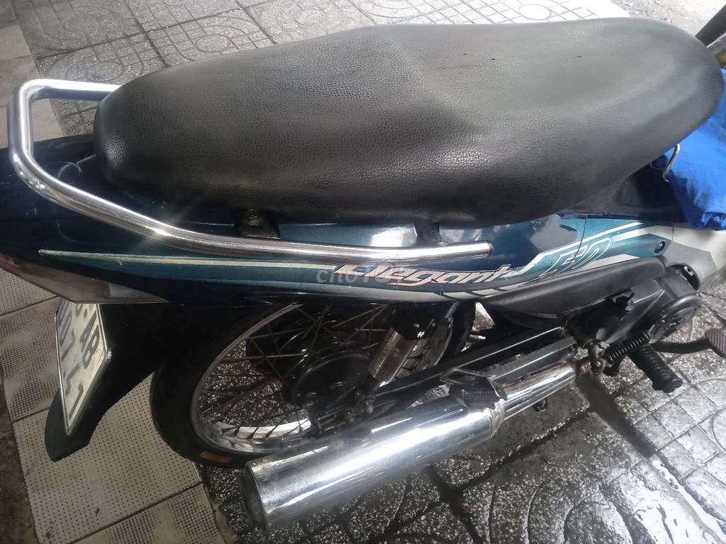 SYM Elegant 50, зеленое серебро