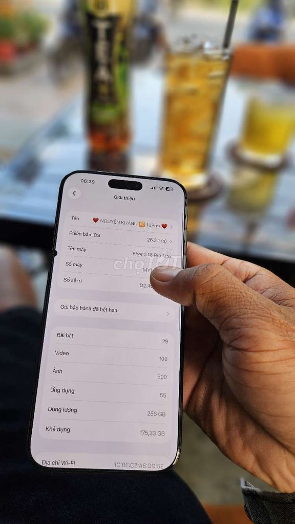 iPhone 16 Pro Max 256GB Đen ZA/A. Mua bán Điện thoại tại Quận Ô Môn Cần Thơ được đăng bởi Đam Mê Là Chính hình 1