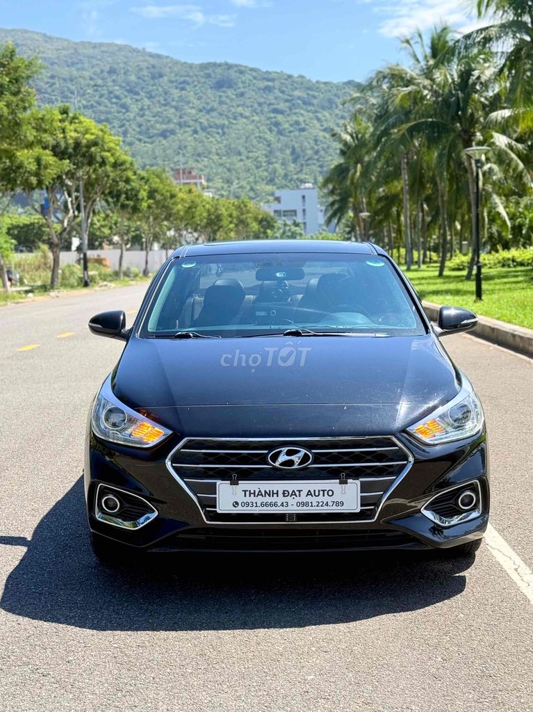 Hyundai Accent 2018 Tự động Đen 55.555 km