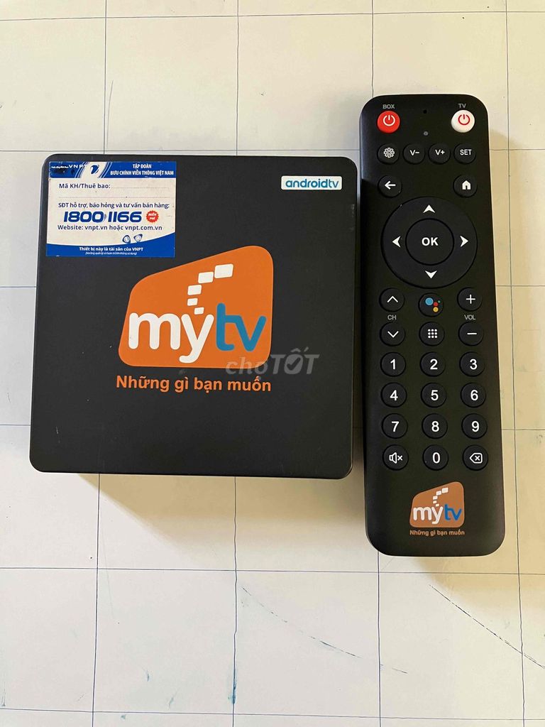 Android TV Box VNPT MyTV Đen. Mua bán Tivi, Âm thanh tại Quận Ninh Kiều Cần Thơ được đăng bởi Nguyễn Vũ hình 1