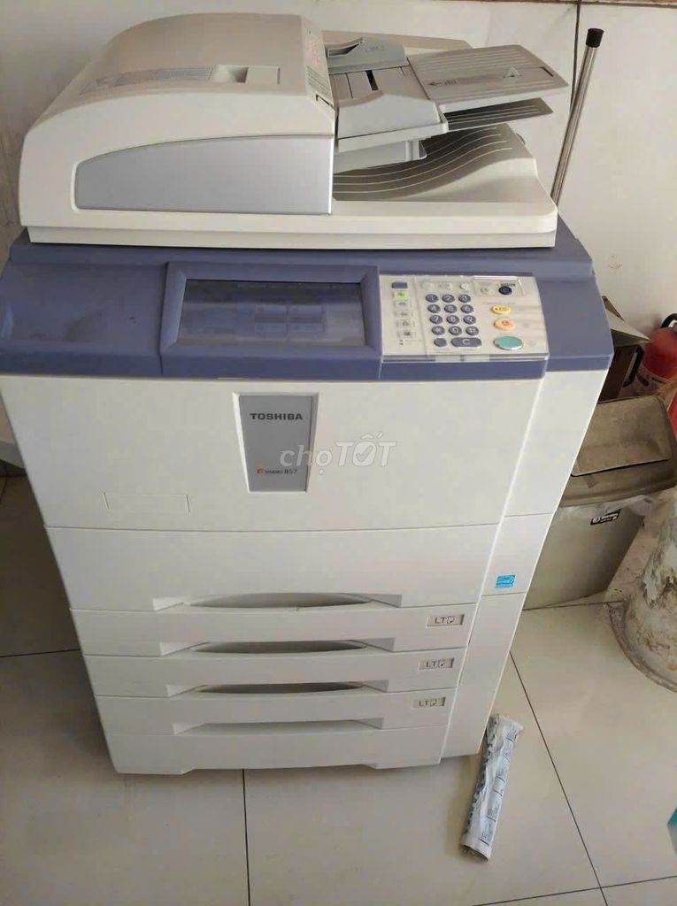 Máy photocopy toshiba 857 Dọn đẹp