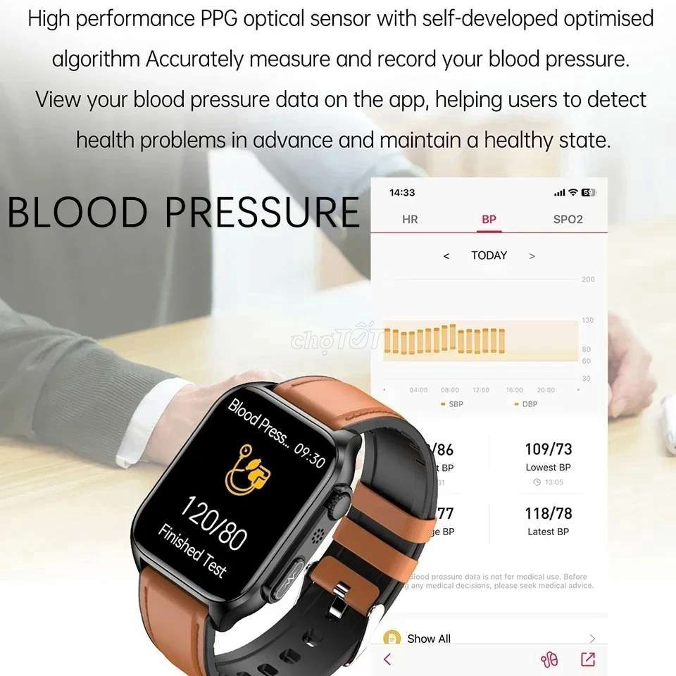 Đồng hồ thông minh Xiaomi đo huyết áp