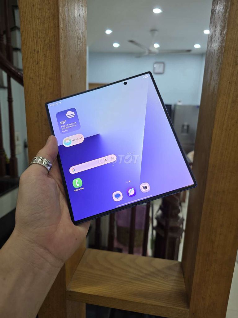 Galaxy Z Fold 7 Blue 256GB (bán hoặc giao lưu). Mua bán Điện thoại tại Quận Hoàng Mai Hà Nội được đăng bởi Khoa America hình 1