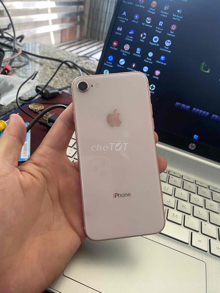 Apple iPhone 8 64GB Vàng hồng Đã sử dụng. Mua bán Điện thoại tại Thành phố Vĩnh Long Vĩnh Long được đăng bởi Trung Hiếu hình 1