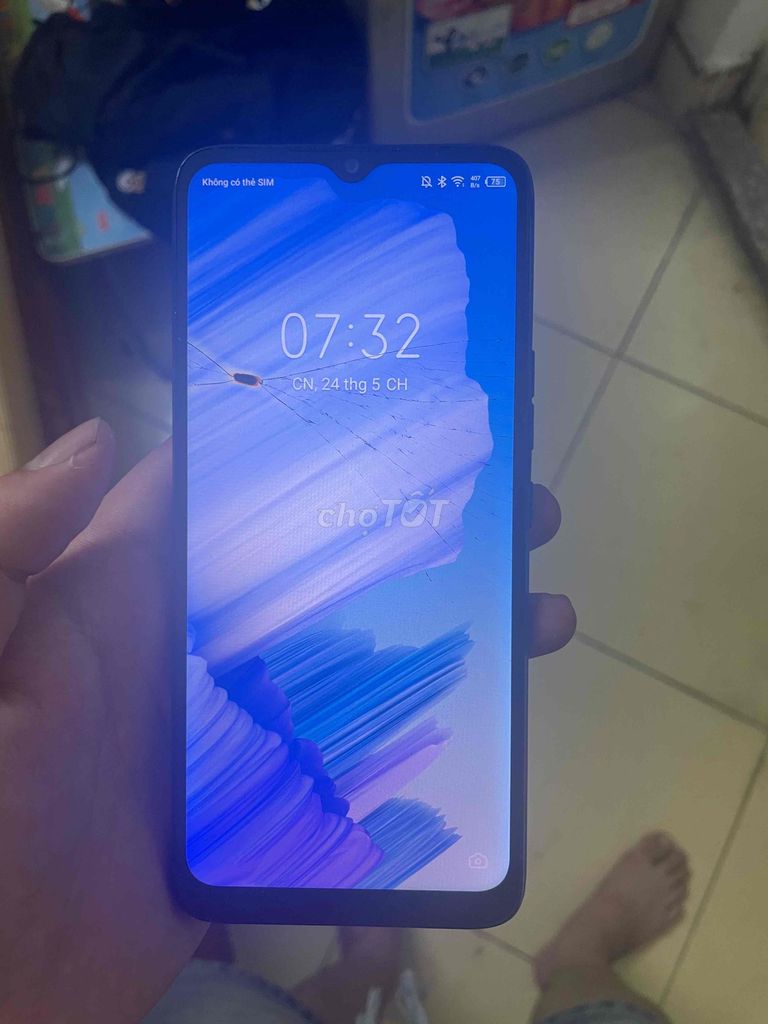 Tecno Pop 5 LTE 32GB Xanh. Mua bán Điện thoại tại Quận Cầu Giấy Hà Nội được đăng bởi Đào quốc huy hình 1