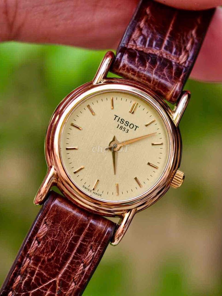 Đồng hồ Tissot T71.3.130.21 Nữ Vàng đúc 14k. Mua bán Đồng hồ tại Quận Hoàng Mai Hà Nội được đăng bởi tuấn ninh  hình 1