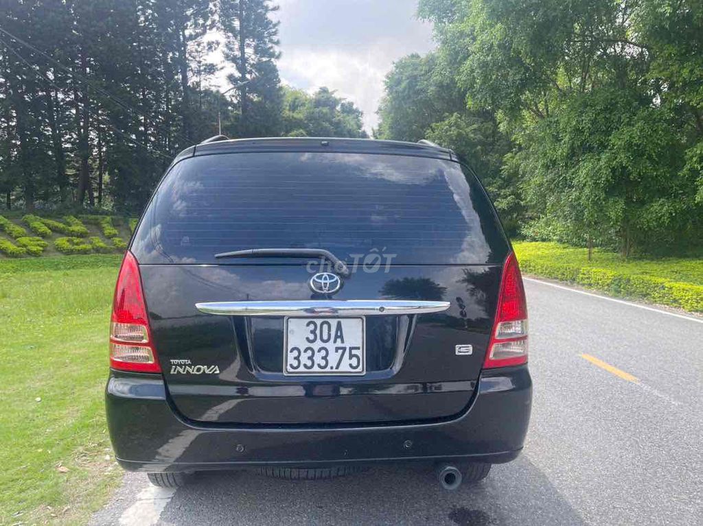 Toyota Innova G 2006 Số sàn Đen chính chủ xe  đẹp