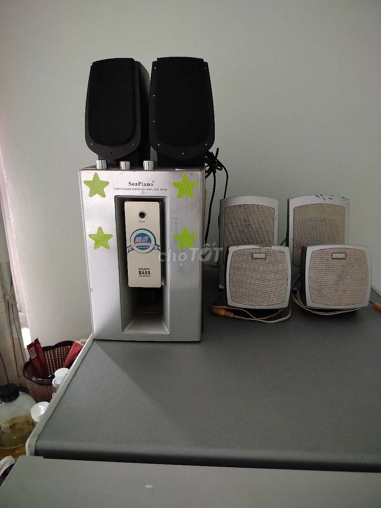 Loa vi tính SeaPiano SP-40 Bạc, Đen Bluetooth. Mua bán Tivi, Âm thanh tại Huyện Đồng Văn Hà Giang được đăng bởi Hưng Trung hình 1