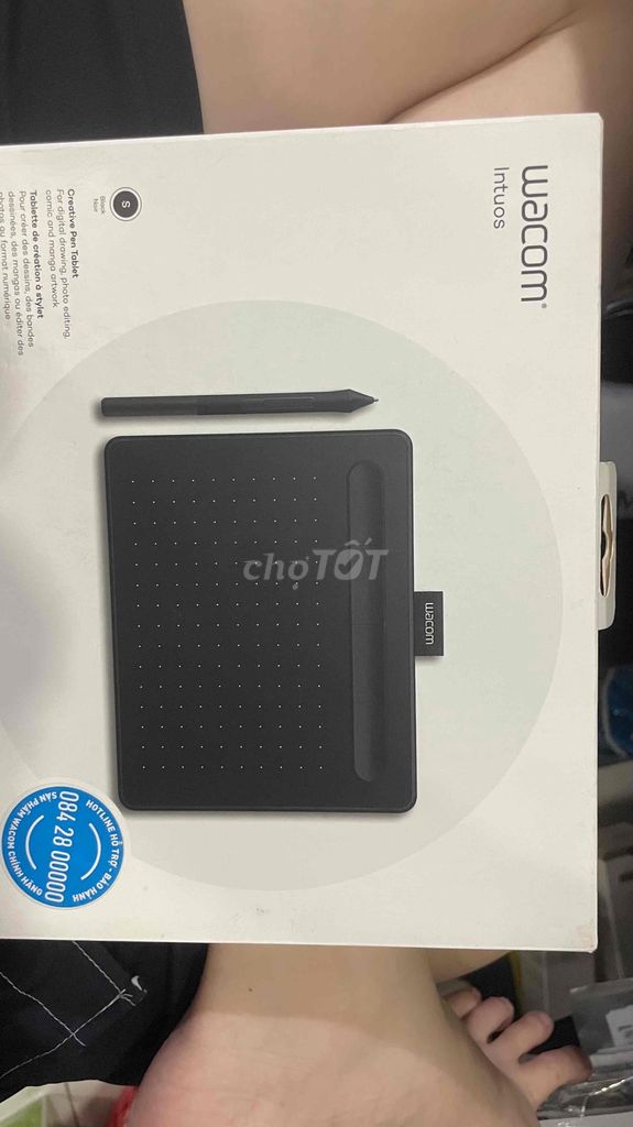 Bảng Vẽ Điện Tử Wacom Intuos S CTL4100 (Black) CTL