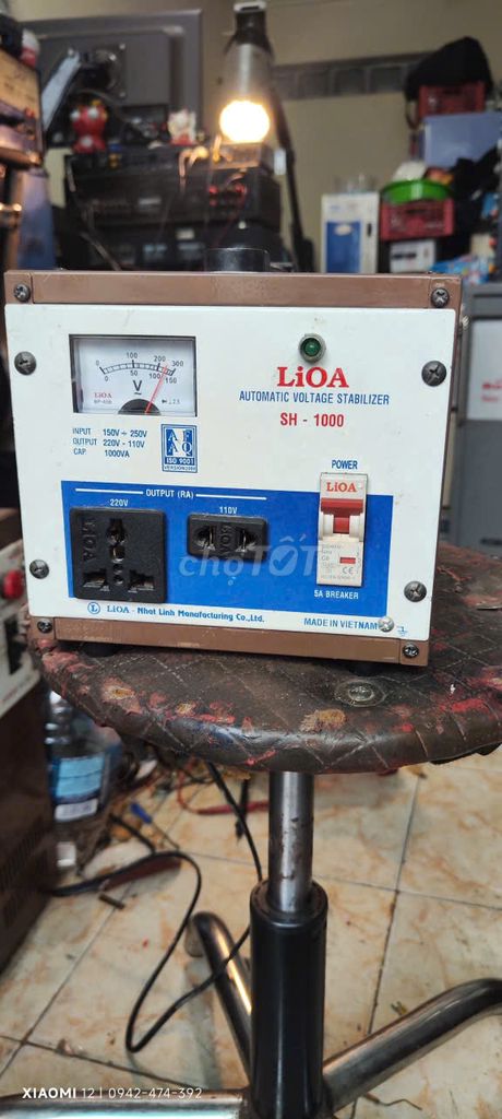Bán ổn áp Lioa SH 1kva zin đẹp 95%. Mua bán Đồ chuyên dụng, Giống nuôi trồng tại Thành phố Thủ Đức Tp Hồ Chí Minh được đăng bởi Ổn Áp Sài Gòn hình 1