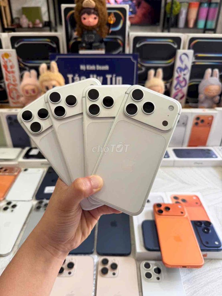 iPhone 17 Pro 256GB Trắng P100 Sạc 52 Lần Zin Ốc. Mua bán Điện thoại tại Thành phố Thủ Đức Tp Hồ Chí Minh được đăng bởi Táo Uy Tín Store  Sỉ Lẻ Iphone Ipad Macbook hình 1