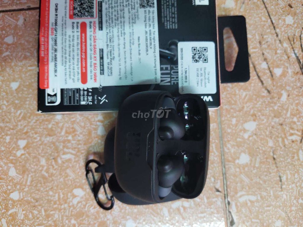 Tai nghe JBL Wave Beam 2 Đen. Mua bán Tivi, Âm thanh tại Thành phố Cà Mau Cà Mau được đăng bởi Nguyễn Huy hình 1