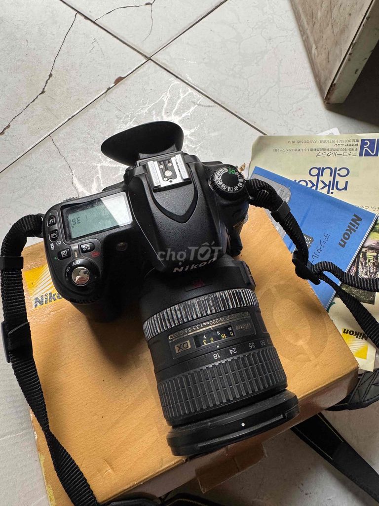 Máy ảnh Nikon D80 Đen. Mua bán Máy ảnh, Máy quay tại Quận 12 Tp Hồ Chí Minh được đăng bởi Dodat hình 1
