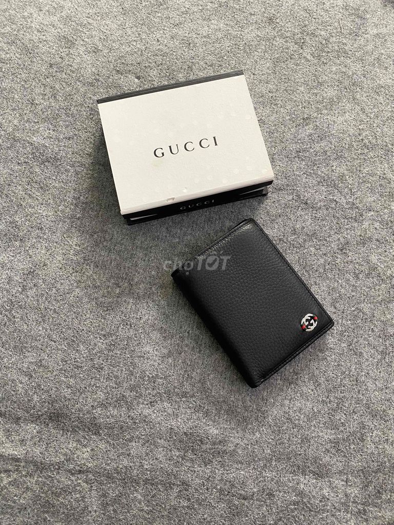 Ví nam Gucci da bò Đen. Mua bán Túi xách tại Huyện Chương Mỹ Hà Nội được đăng bởi Store Nguyễn Thắng Thời Trang Nam hình 1