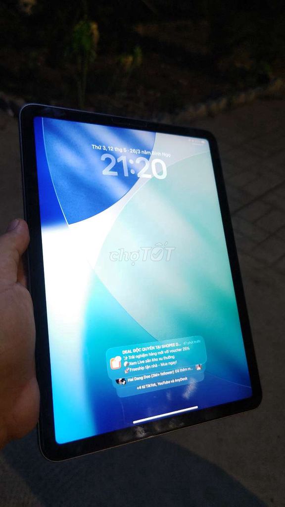 Apple iPad Air 4 64GB Wifi 99%. Mua bán Máy tính bảng tại Thành phố Thủ Đức Tp Hồ Chí Minh được đăng bởi Luis Phan hình 1
