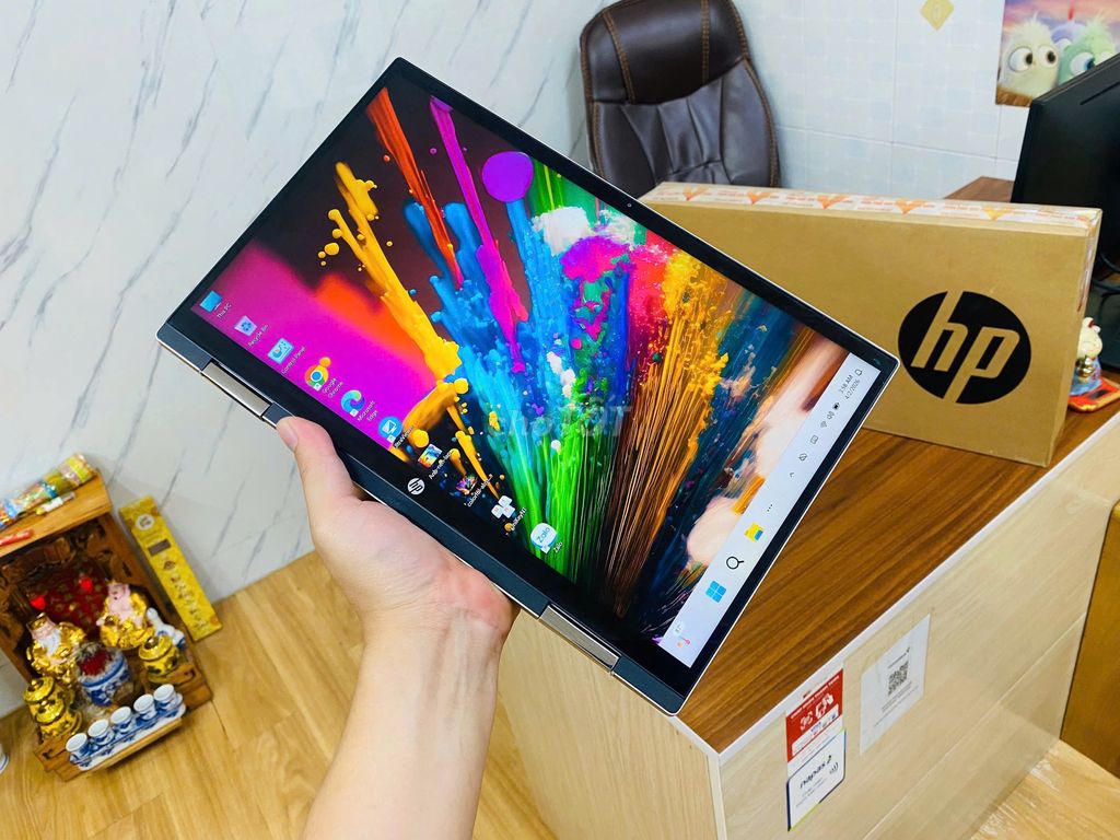 ✅HP Pavilion x360 14-dy0168 i7-1165G7/512GB Gold. Mua bán Laptop tại Thành phố Thuận An Bình Dương được đăng bởi Laptop Nam Cường hình 1